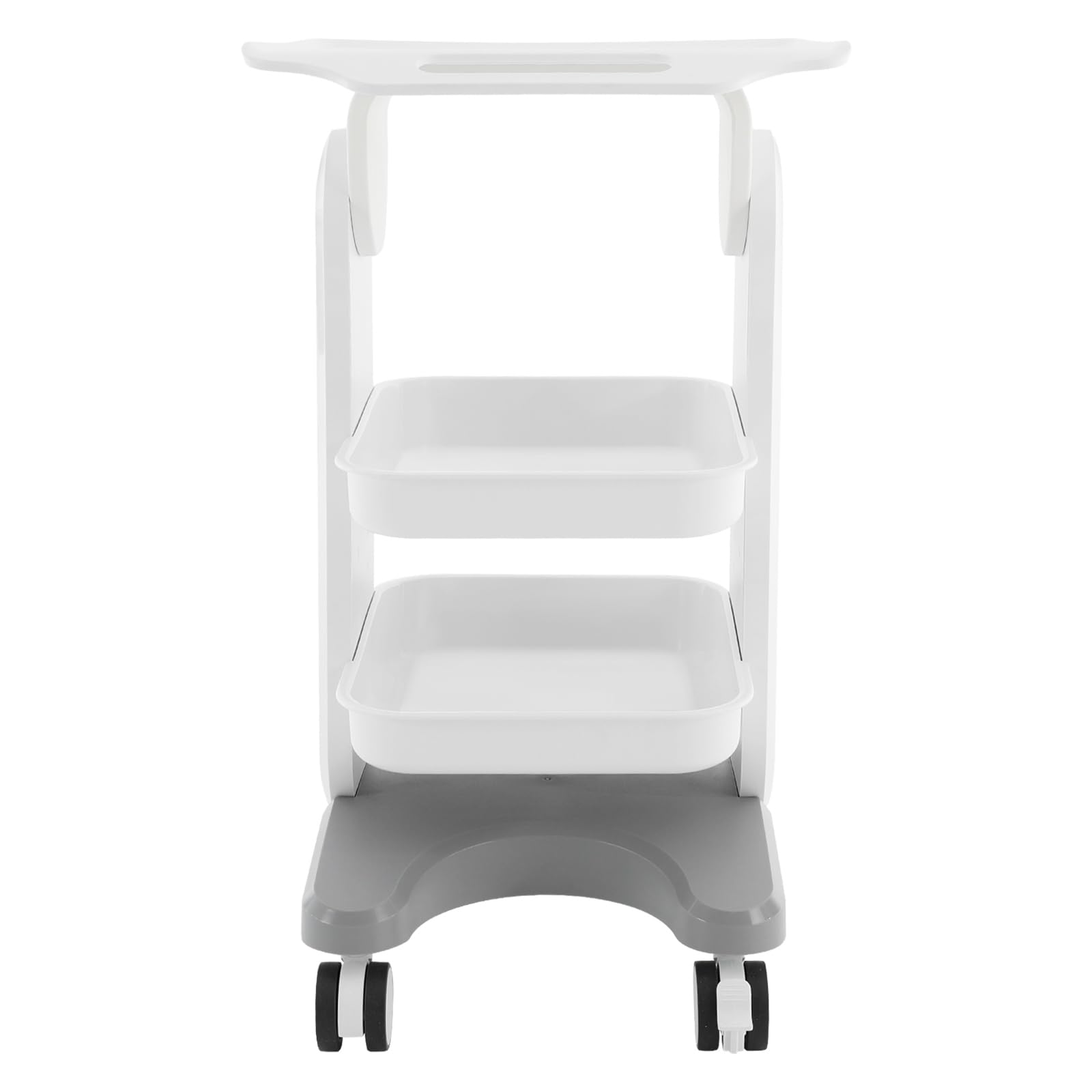 bianco, grigio, verde, carrello portaoggetti per saloni di bellezza, carrello portaoggetti per strumenti di bellezza in aule, laboratori, uffici, camere da letto, soggiorni, ecc