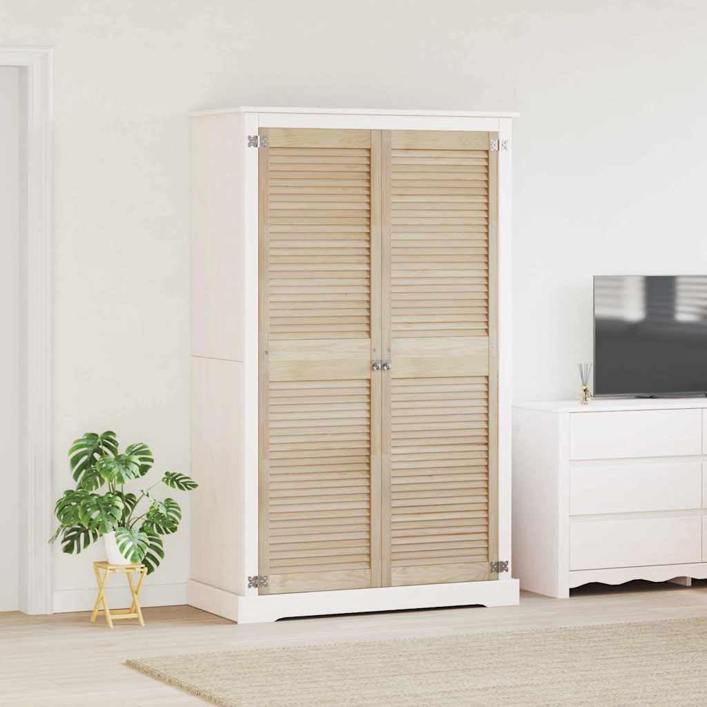 Genérico Puerta de Armario con Puerta 2 pcs Natural 140.5 x 2 x 59.5 cm,Bricolaje,Accesorios de Bricolaje,Ferretería para armarios,Puertas de armarios-42019269