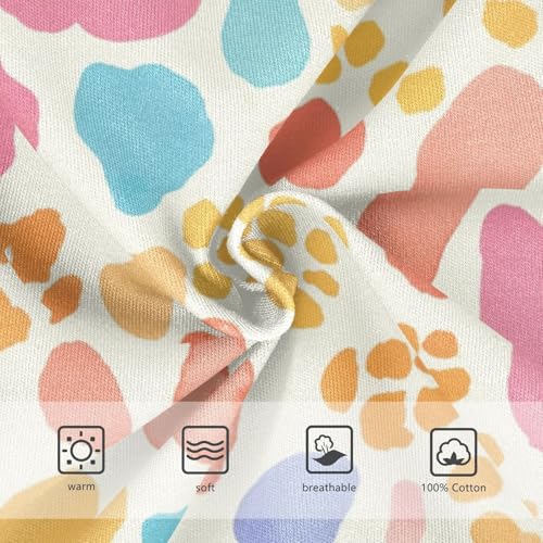 KLL Leopard Print Toddler Boys Pure Cotton Underwear Briefs Cute Undies3