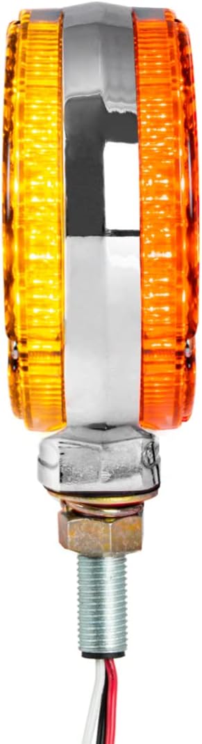 GG Grand General 78379 4 Inches Pearl Double Face Amber/Red/Smoke Lens, 24 SMD LED Light/Side