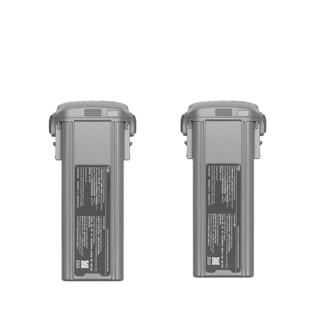 For dji Air 3 Batería de Vuelo Inteligente La Capacidad 4241 mAh Proporciona al hasta 46 Minutos Tiempo Vuelo, lo Que Permite exlpore(2pcs)