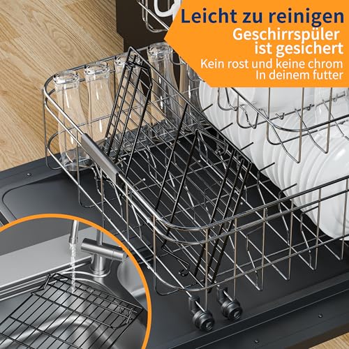Image of 4 Cooling Racks for Cooking and Baking, 4 Tier Cooling Rack, Collapsible, 26 x 41 cm, Cool Batches of Biscuits, Non-Stick and BPA-Free, Oven and Dishwasher Safe (black198)