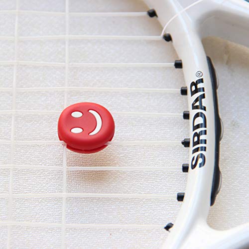 image for AEVON Tennis Vibration Dampener - Set of 12 -Smile Smiling Face Soft S