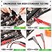 SWANLAKE 27-Piece Multimeter Test Leads Set, CAT.III 1000V / CAT.IV 600V Multimeter Probes with Alligator Clips, Needle Probe, Replaceable Probe Accessories, Soft Silicone Volt Meter Lead