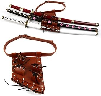 Amazon Cosplay One Piece ワンピース ロロノア ゾロ 和道一文字 三代鬼徹 黒刀秋水 三本セット 刀の袋付き コスプレ道具 ブラウン コスプレ 仮装 通販 Amazon Cosplay One Piece ワンピース ロロノア ゾロ 和道一文字 三代鬼徹 黒刀秋水 三本セット 刀の袋付き コスプレ道具 ブラウン コスプレ 仮装 通販