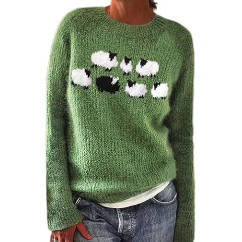 AMDOLE Cozy Leopard High Neck Sweater Cover