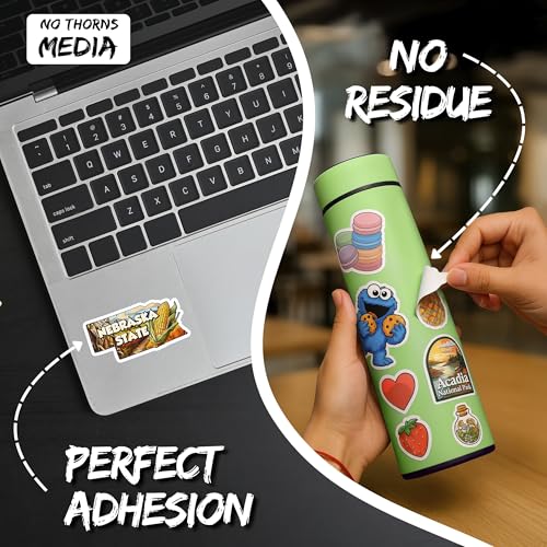 Image of Nebraska State Sticker 4 Inch Travel Souvenir City Destination - Waterproof Vinyl Decal for Laptop Water Bottle Car Tumbler - Durable Aesthetic Long-Lasting Stickers for Adults ID44990