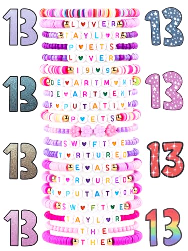 Talo. Friendship Bracelets for Women, Colorful Friendship Bracelets Set, Clay Bead Bracelets, The Best Exchange of Friendship Gifts for Concerts and Celebrity Fans Gatherings