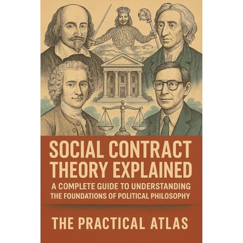 Social Contract Theory Explained Audiolibro Por The Practical Atlas arte de portada