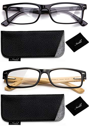 Image of Newbee Fashion-Clear Lense Glasses Men Women Fashion Clear Lens Glasses Frame Non Prescription Rectangular Frame