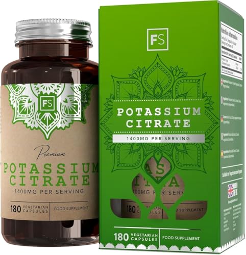 FS Potassium Citrate 180 Capsules - 1400 mg