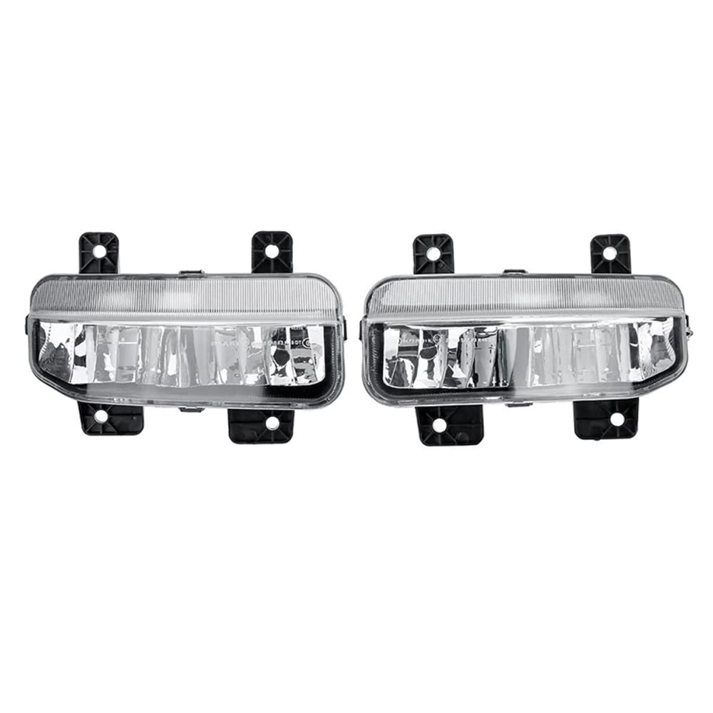 Riloer 2pcs LED auto fendinebbia anteriori, sinistra destra fendinebbia sostituzione per D0DGE R-am 2500/3500 2019-2021, impermeabile 6000K ad alta luminosità sostituire kit