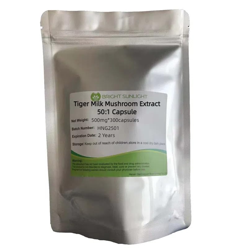 Tiger Milk Mushroom Extract 50:1 Capsule 500mg*300capsules
