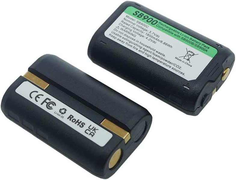 SB900B Rechargeable Lithium-Ion Battery for use with SB900, SB900A, SB900B, SB900C, P3RA, P9RA+ and P10R+ Receivers, ULX-D, QLX-D, AD Transmitters