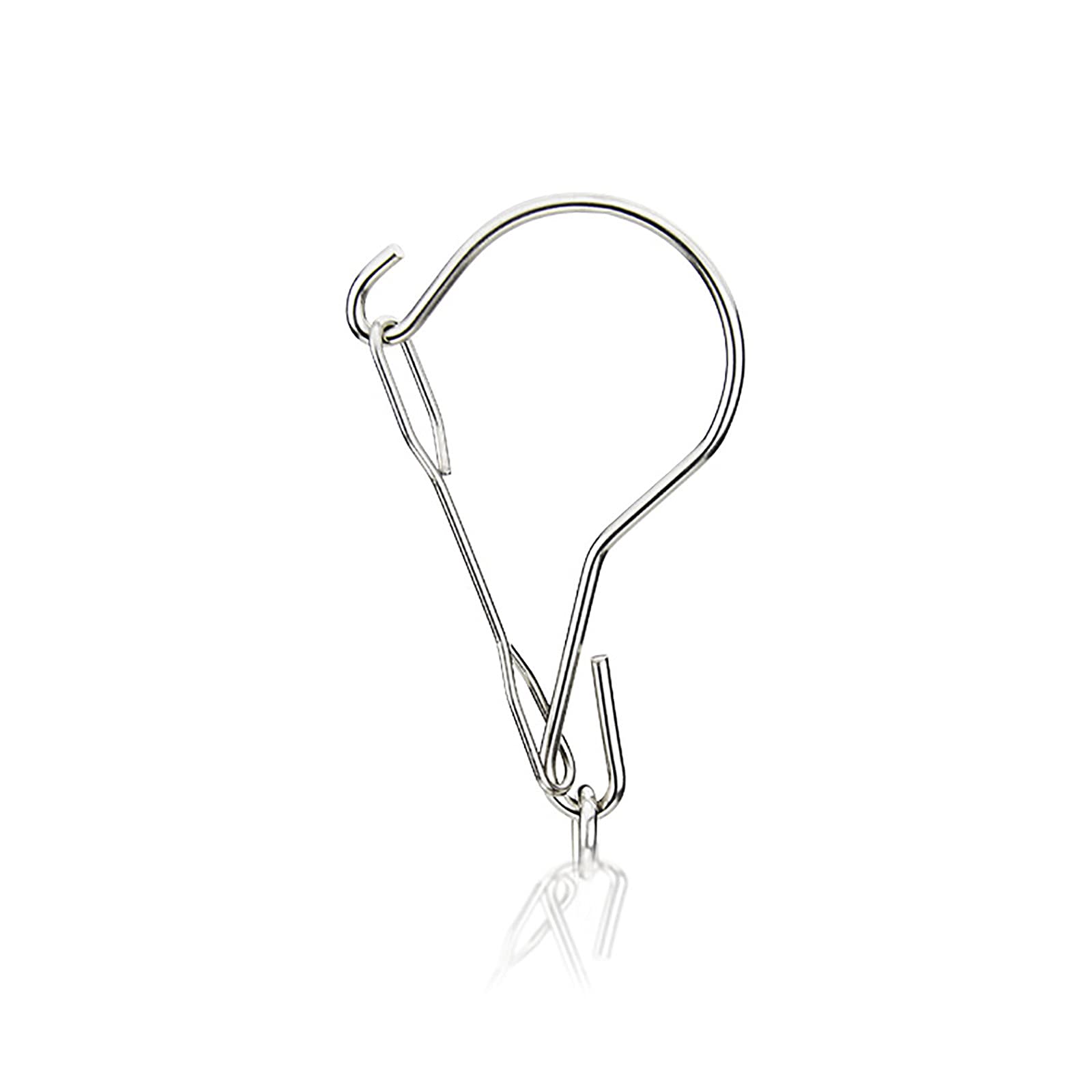 Stendibiancheria per calzini in acciaio inox, gancio rotante, a 2 strati, per calze, biancheria intima, solette, guanti, rettangolare
