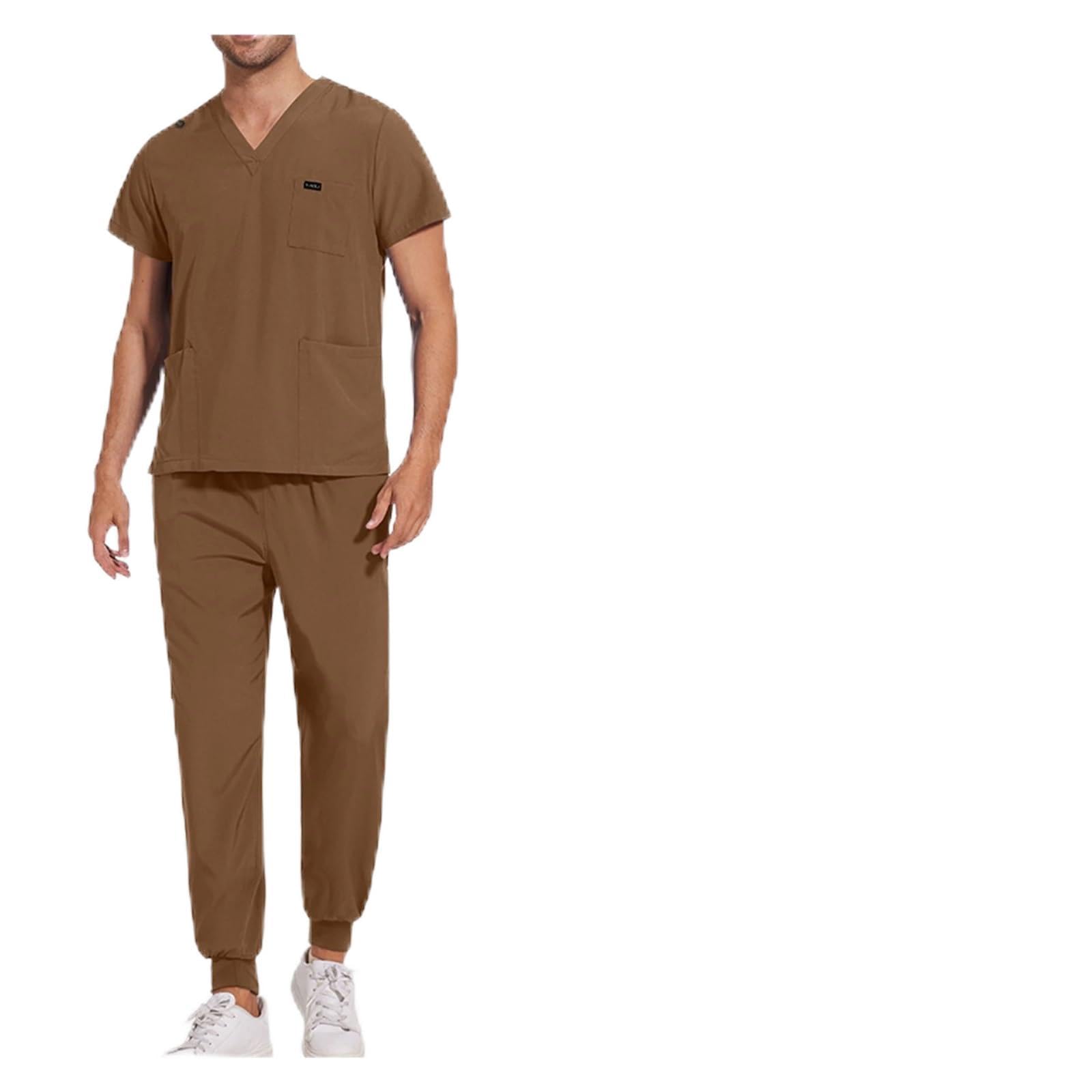 Uniforme Enfermera Top de Trabajo, Pantalones, Uniformes médicos for Enfermera, Conjunto enfermería Unisex, Ropa Trabajo for Hombre, Bata for para Mujeres