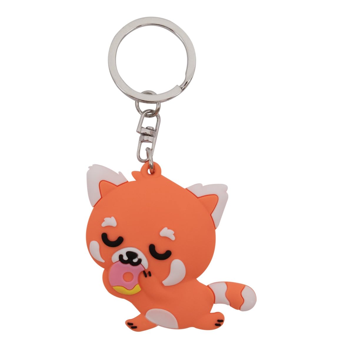 Mr. Wonderful - Keyring - Wondo red panda - Rubber keyring, multicoloured, Estandar