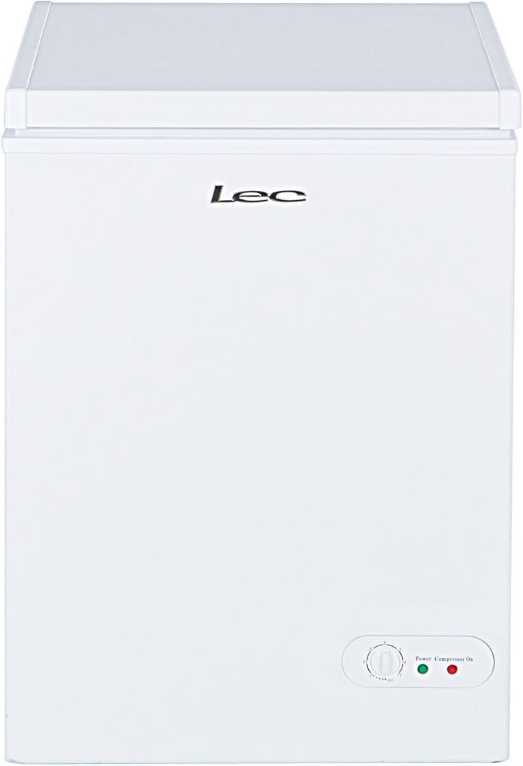 LEC CF100 LW 100 Litre Chest Freezer - White