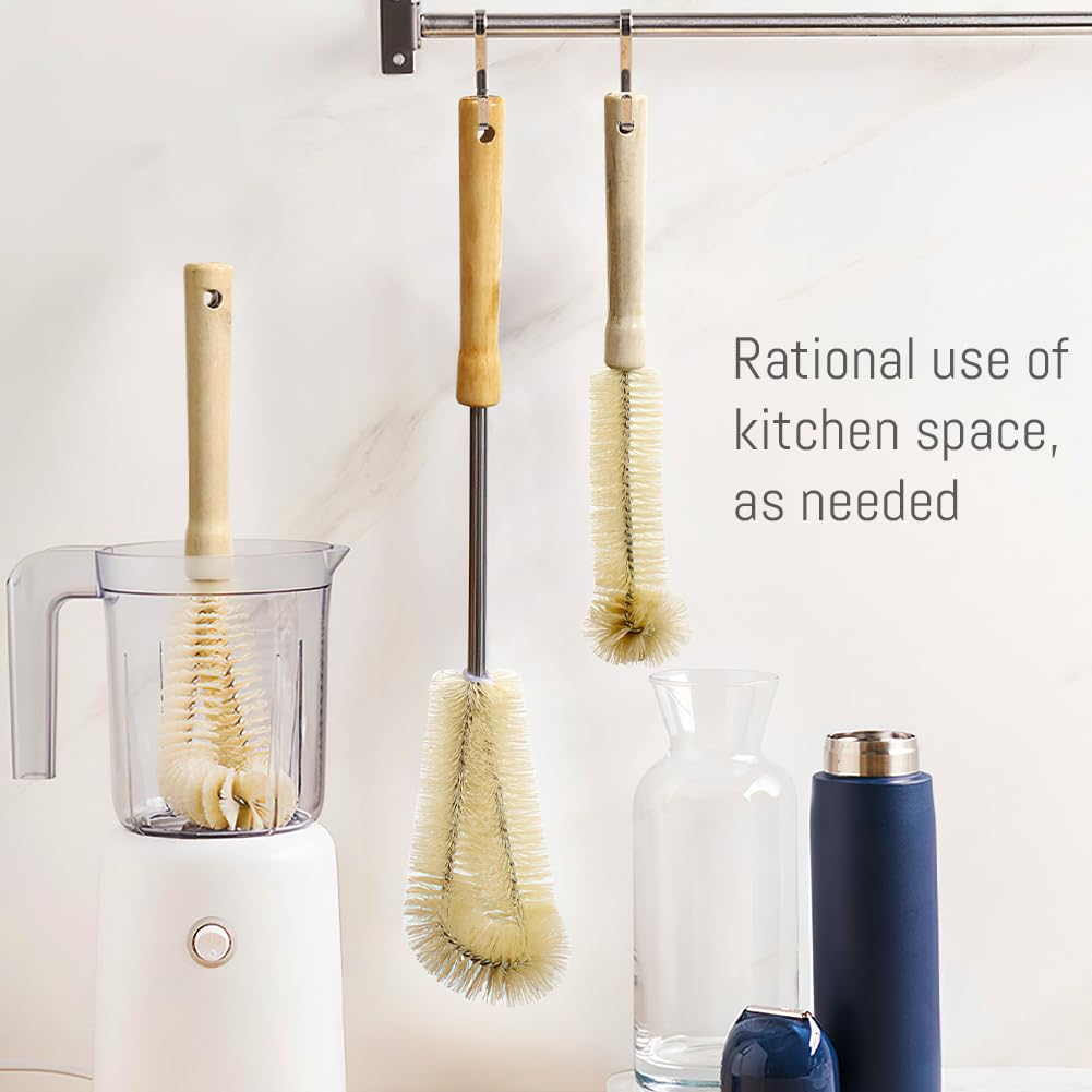 3 Pièces Nettoyage De La Tasse En Verre Éponge,Brosse D'Éponge De