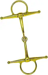 kowaku Freio para Cavalo em Formato de H, Robusto, com Boquilha Completa, para Desempenho em Cavalos.