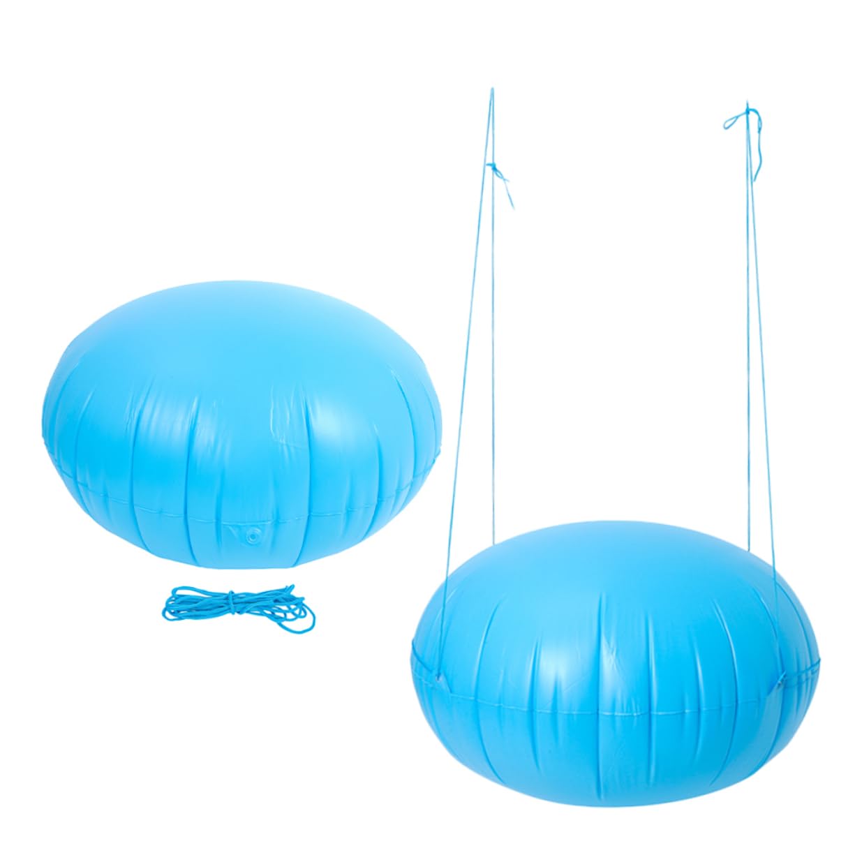 Toyvian 2pièces Coussins Gonflables pour Piscine Hors Sol Protection Ronde Usage Hivernage Et Confort Été Résistant Et Imperméable