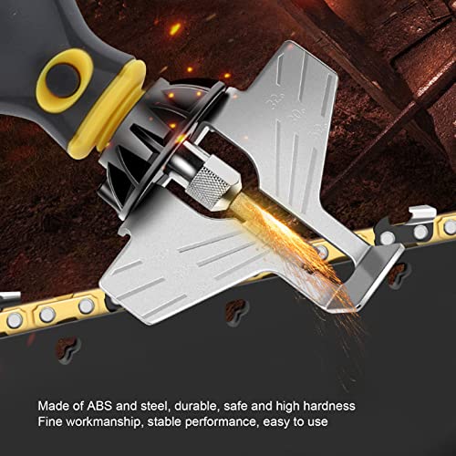 CHICIRIS Chainsaw Sharpener, Grinding Chain Machine DC3.6V 1500mAh Chainsaw Sharpening Kit Chain Saw Grinder Tool Set USB Saw Sharpener