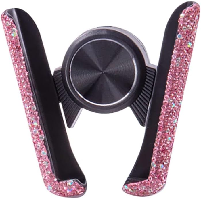 HBJWOV Female Car Mobile Phone Bracket Outlet Central Control Dual-use Car Navigation Charging Bracket(Black-JoJo's Bizarre Adventure1)