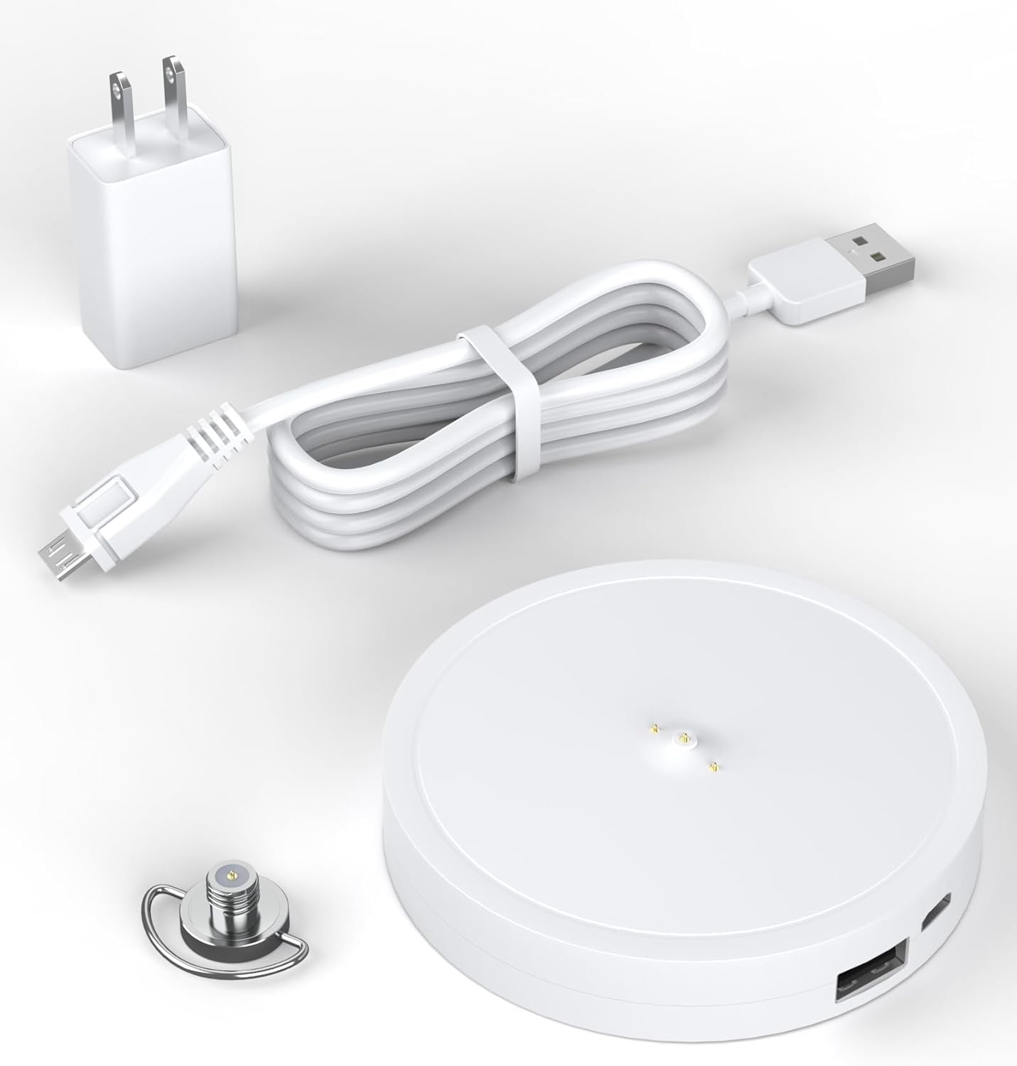 FGIEU Charging Dock Compatible with Ultimate Ears UE Boom 3, MEGABOOM 3, Blast & MEGABLAST Portable Waterproof Speaker. (Charging Plug Include, White)