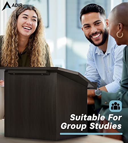 Adir Foldable Tabletop Podium - Portable Presentation Podium, Lectern Book Stand For Reading In Churches, Restaurants, And Classrooms (Black) #TOP7
