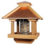 Woodlink COPGAZEBO Coppertop Wood Gazebo Bird Feeder