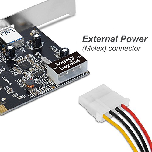 Contrôleur PCIe USB 3.0 Siig Legacy avec 7 connecteurs externes dédiés