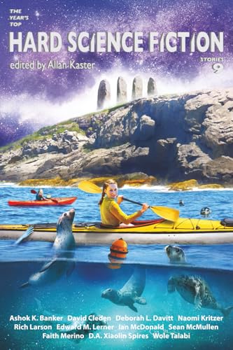 Book cover for The Year's Top Hard Science Fiction Stories 9