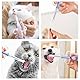 Feirdhoo 3 Stück Tabletteneingeber Katze und Hunde, Tablettengeber für Katzen, Pill Assist Haustierkatze, Tablettengeber Katze Wiederverwendbare Haustier Pet Pillenwerfer, Pusher Tablet