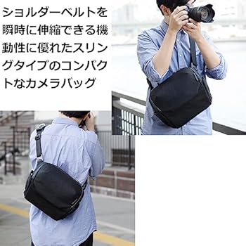HAKUBA カメラバッグ Hakuba 4977187001341 Camera Bag, GW-PRO Sling Shoulder 6 AZ