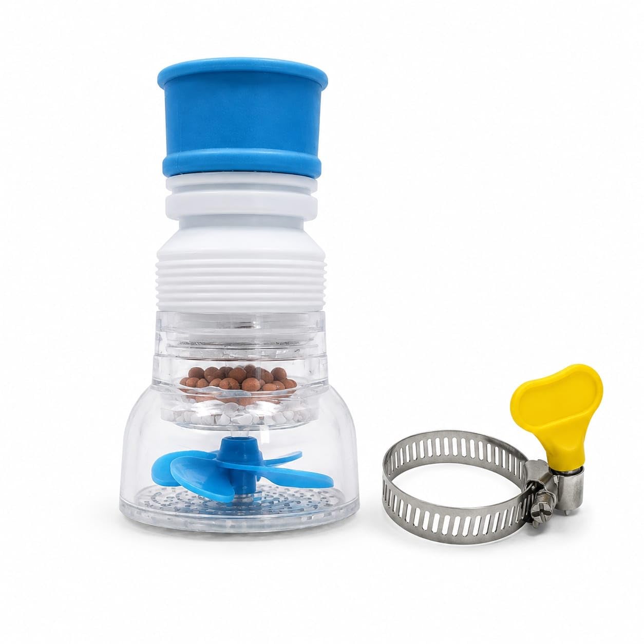 360° Faucet Water Filter | Pack of 2 | Multicolour | Universal Fit with Multi-Layer Filtration for Cleaner Water-image-13