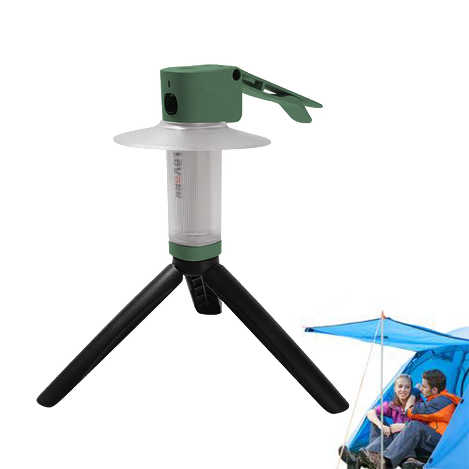 Luces de Camping Luz LED Magnética Ajustable 180° con 3 Colores y 6 Modos