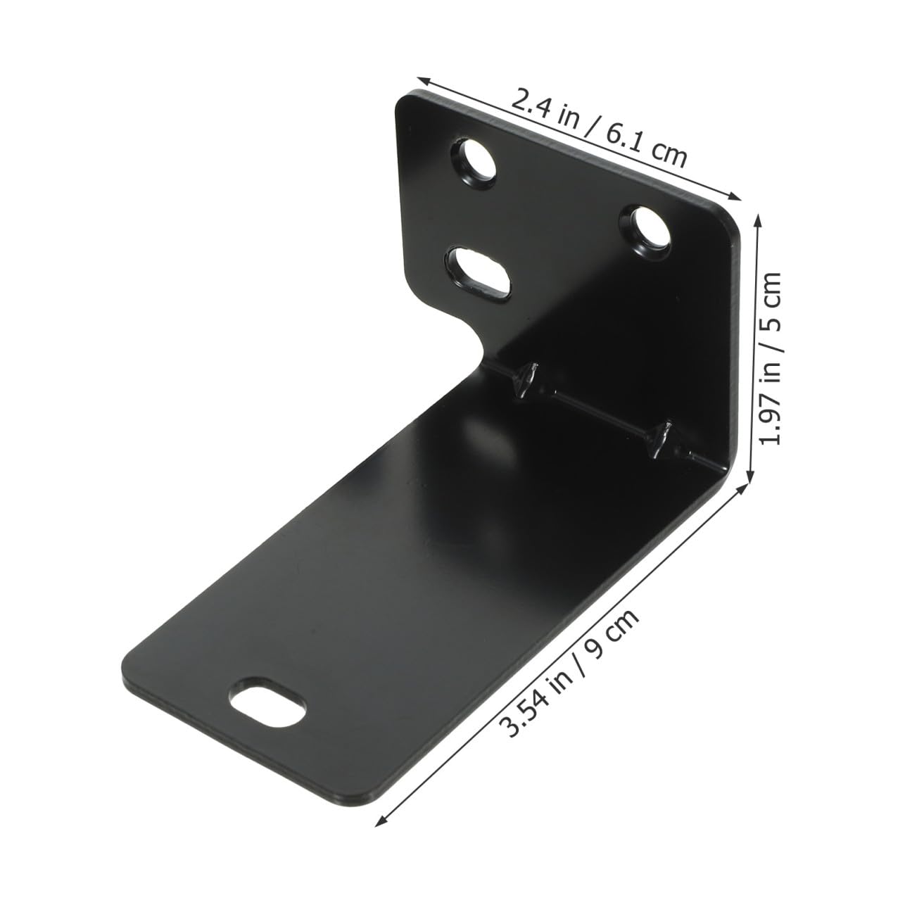 Gatuida Supporto da Parete per Soundbar in Metallo Nero, Stabile