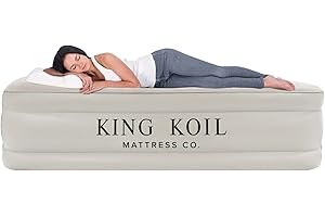 Self-Inflating Air Mattress with Luxe Headboard