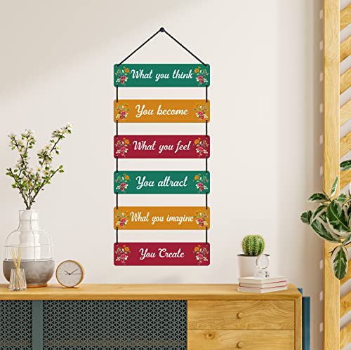 Image of Expleasia, Exuberant & Luxury Decor Decorative Wall Hanging Wooden Art Decoration Item for Home Office Living Room Bedroom Decoration Items Motivational quotes decor Gift Items (What You Think)