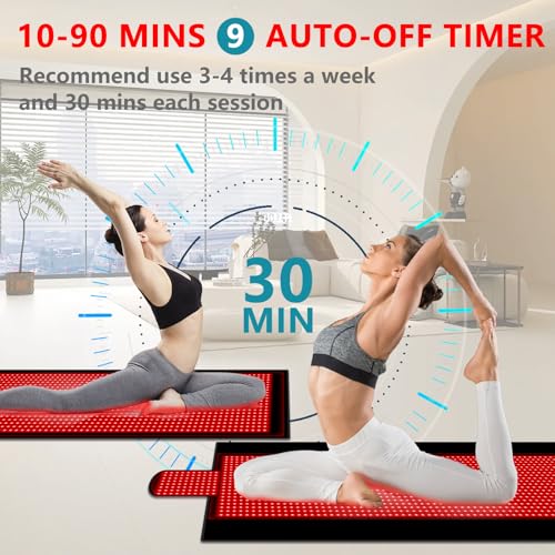 846-X-335-2680-Pcs-LED-Red-Light-Therapy-Mat-Full-Body-Sleeping-Bag-Extra-Large-650nm-850nm-Red-and-Near-Infrared-Light-Therapy-Bed-Blanket-Device-with-3-Mode-9-Timer-Pain-Relief-Detachable