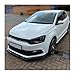 Front Bumper Spoiler Lip Splitter Diffuser Compatible for VW Polo MK5 Facelift 6R 6C TDI TSI BlueGT 2014-2017 Body Kits Accessories Tuning