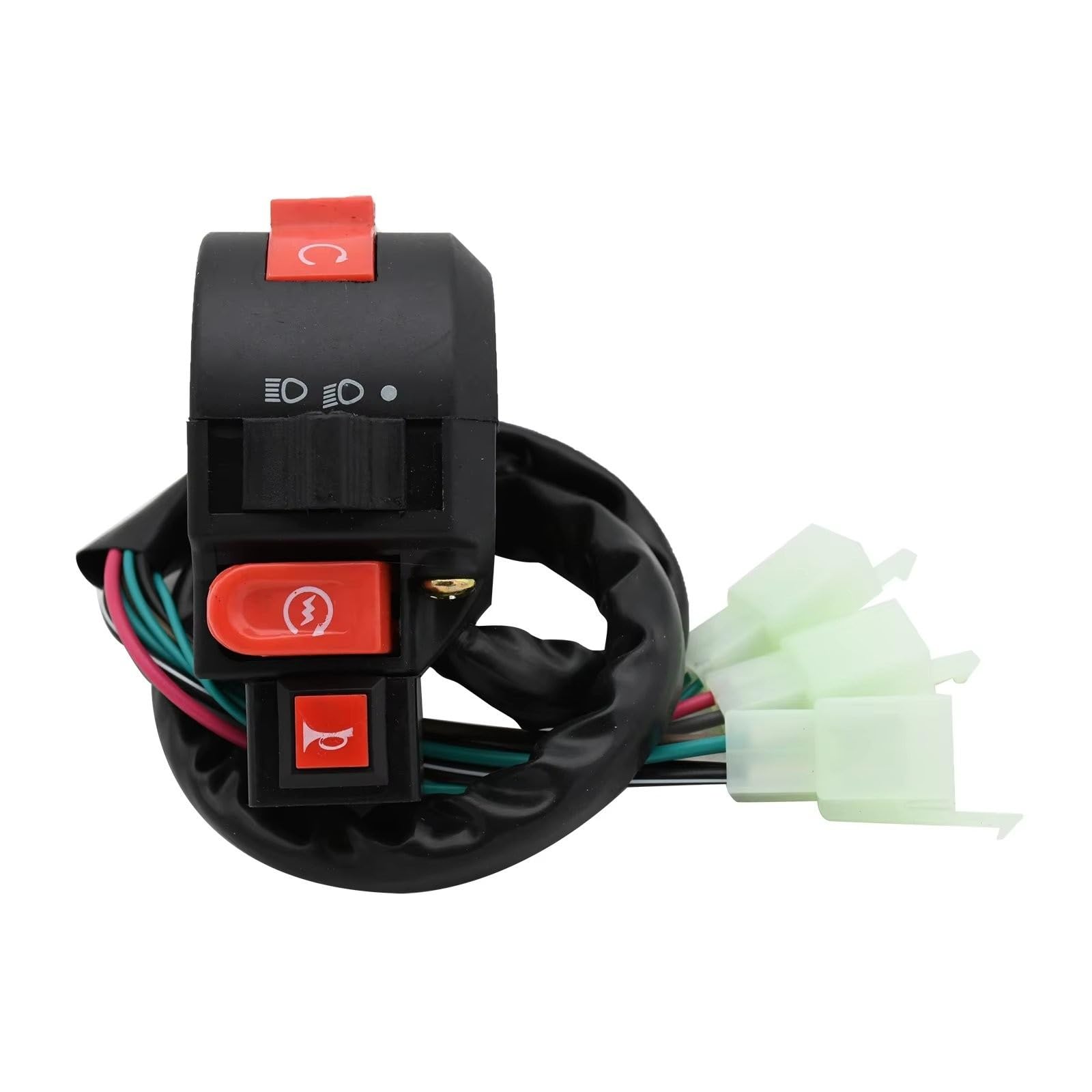 Para 50-250cc 22 Mm Interruptor Universal Manillar Motocicleta