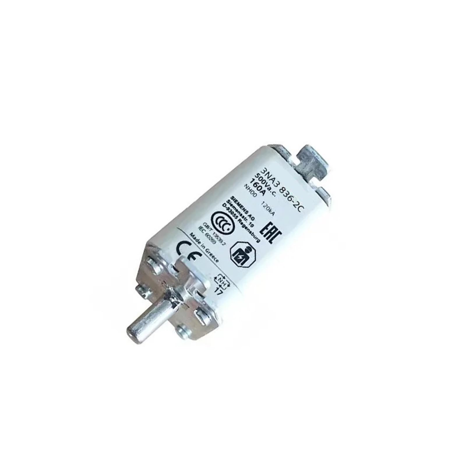 Fusible 3NA7140 3NA7140-6 NH1 gG 200A 500V pour tableau de distribution