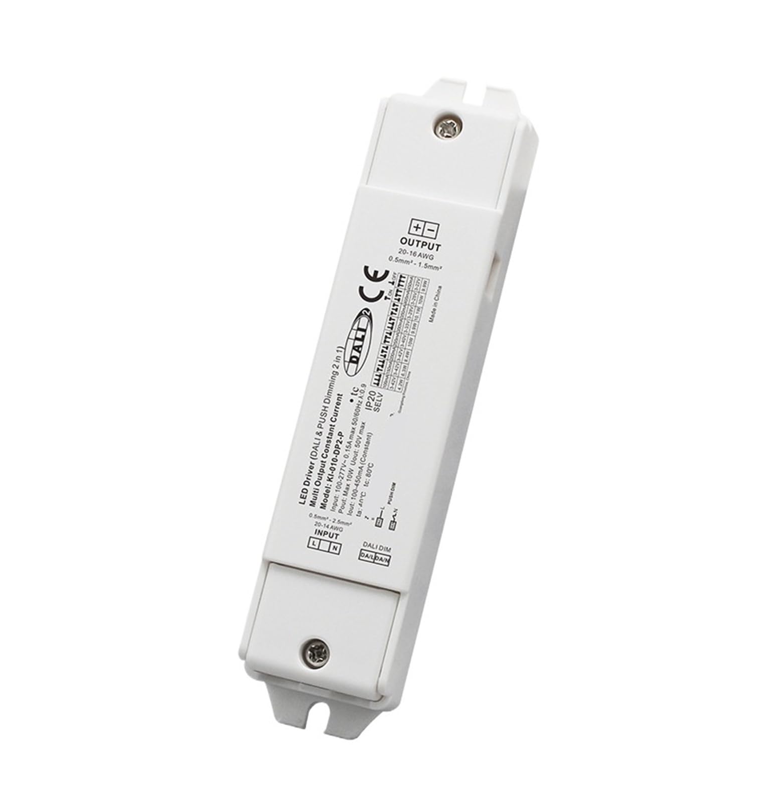 Driver LED de corriente constante dali-2 | Entrada: 200V; Salida: 3V/42V; Potencia: 10W; Características: Regulable