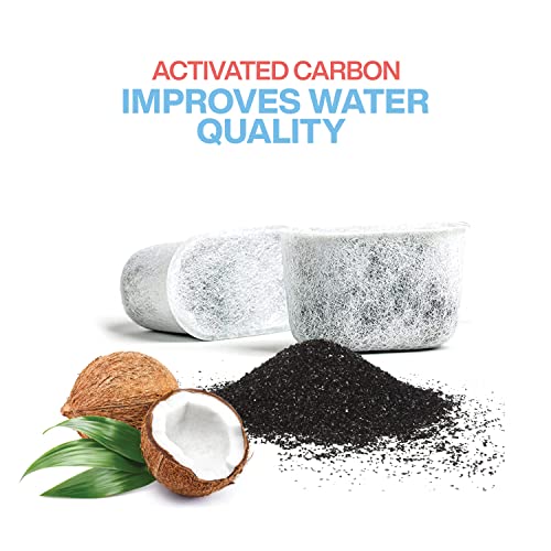 Image of 24-Pack Replacement Charcoal Water Filters Compatible with Breville BWF100 - Premium Activated Charcoal Filters For All Breville Coffee Makers and Breville Espresso Machines