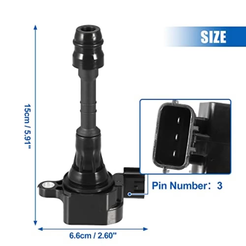 Compatible Con Nissan Para Altima 2002-2006 Para Frontier 4.0L 2005-2007 Para Maxima Para Murano 3.5L 2003-2007 Bobina De Encendido 224488J115 Bobinas Encendido