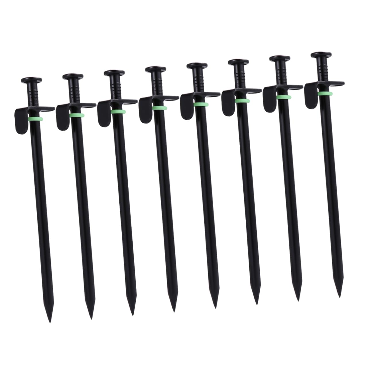 Tente légère et stable : 16 piquets de tente en aluminium anti-torsion