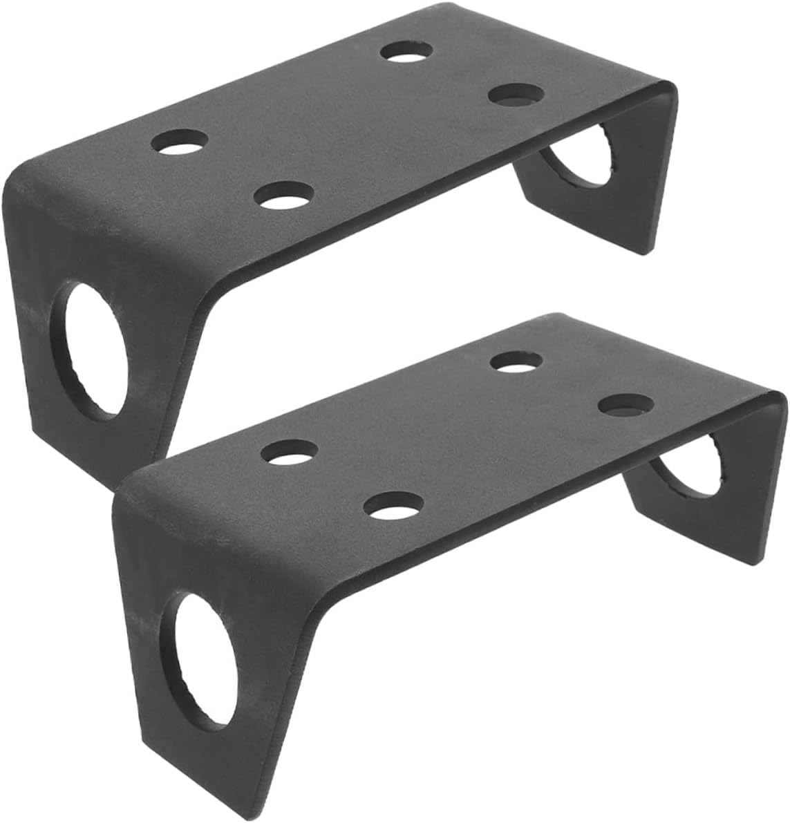 2pcs Trailer Hitch Mounting Plate for Winch Winch Bracket for ATV Trailer Chain Plate