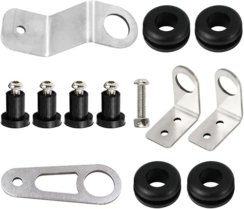 Bolt on Radiator Bracket Kit Compatible with Honda Civic EGEK 1992-2000 Integra 1994-2001 K-Swap K Series K20 K24