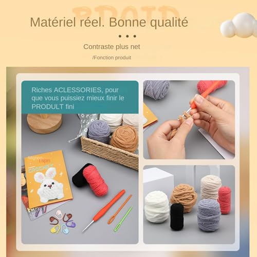 Kit de crochet débutant : apprenez sans stress grâce aux vidéos